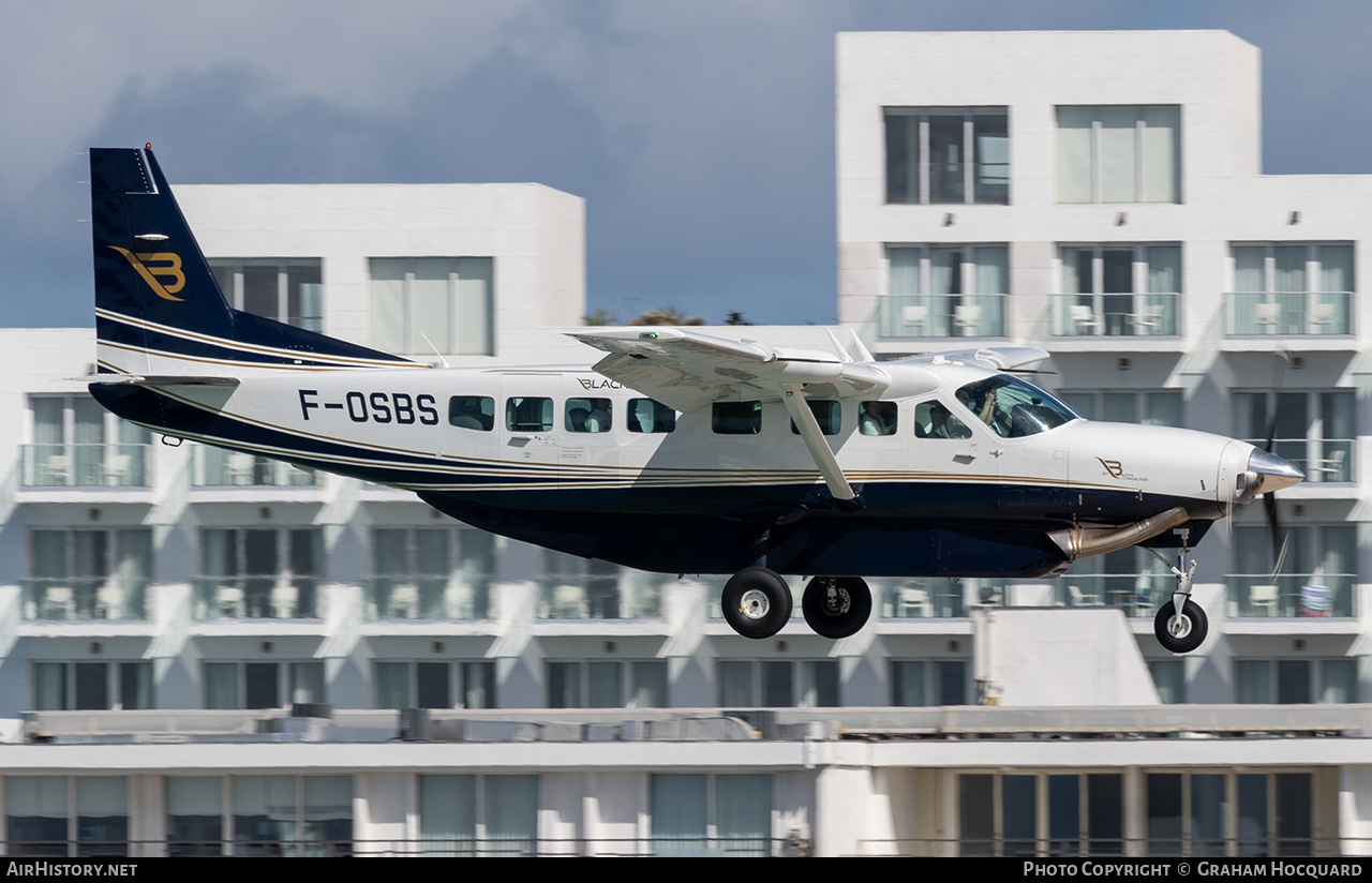 Aircraft Photo of F-OSBS | Cessna 208B Grand Caravan | St. Barth Commuter | AirHistory.net #673296