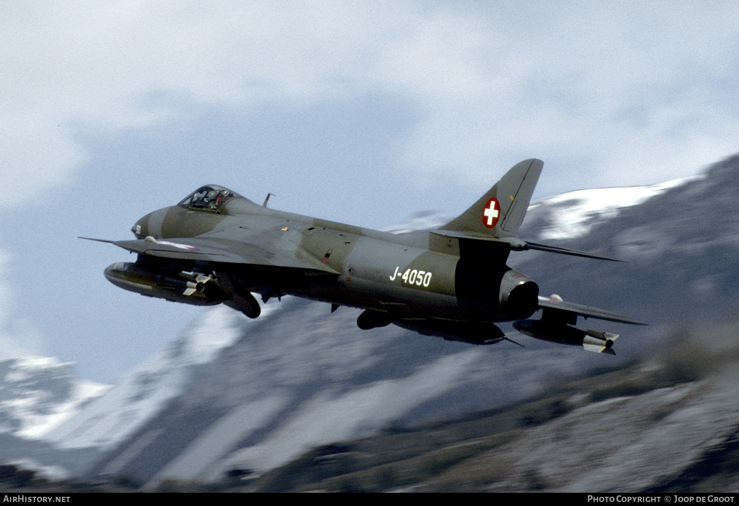 Aircraft Photo of J-4050 | Hawker Hunter F58 | Switzerland - Air Force | AirHistory.net #673312