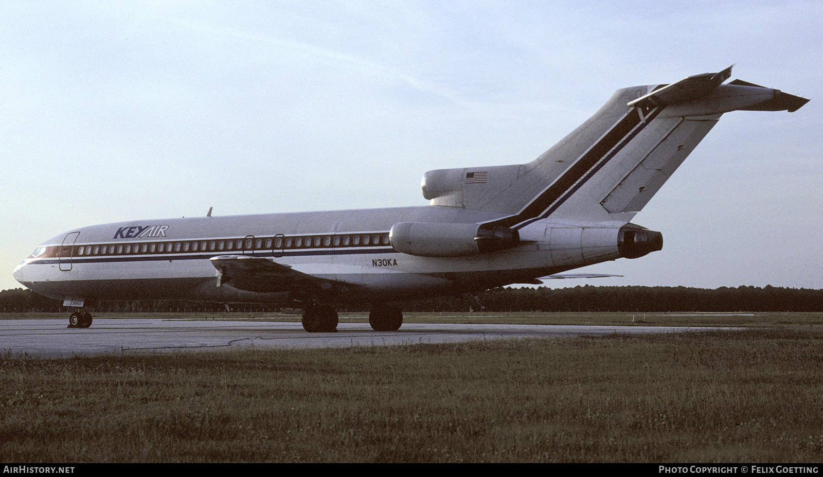 Aircraft Photo of N30KA | Boeing 727-22 | Key Air | AirHistory.net #673320