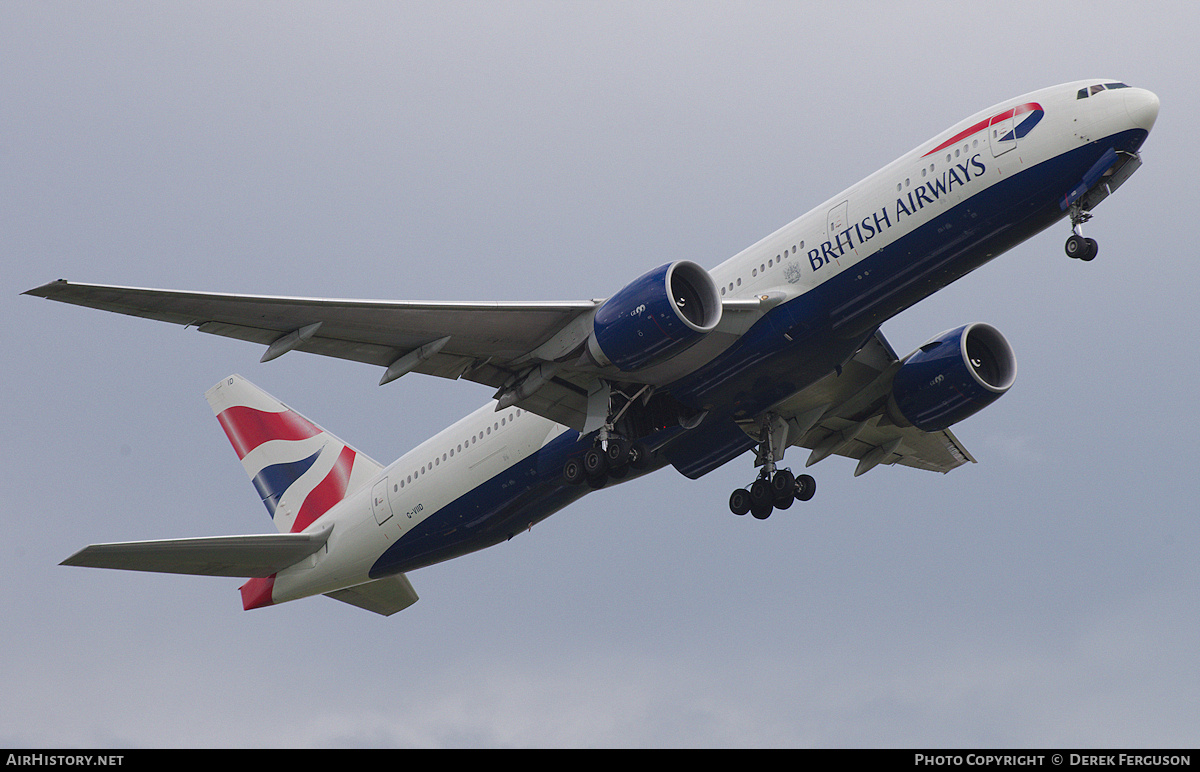 Aircraft Photo of G-VIID | Boeing 777-236/ER | British Airways | AirHistory.net #673326