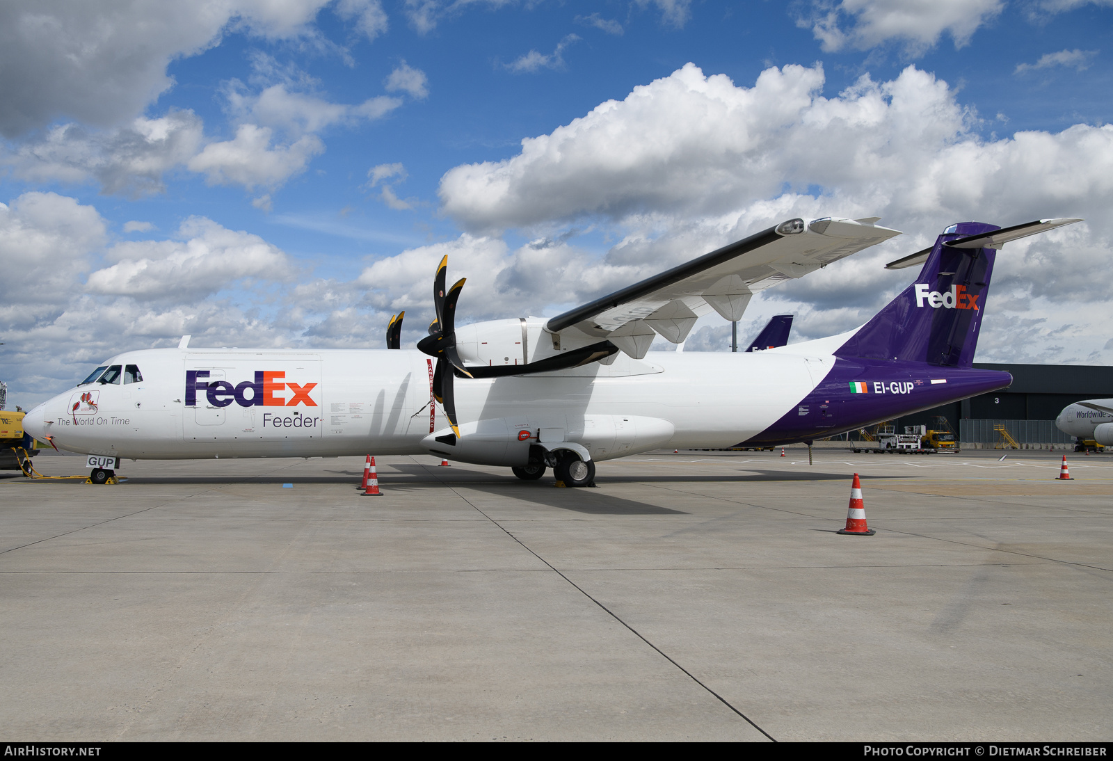 Aircraft Photo of EI-GUP | ATR ATR-72-600F (ATR-72-212A) | FedEx Feeder | AirHistory.net #673341