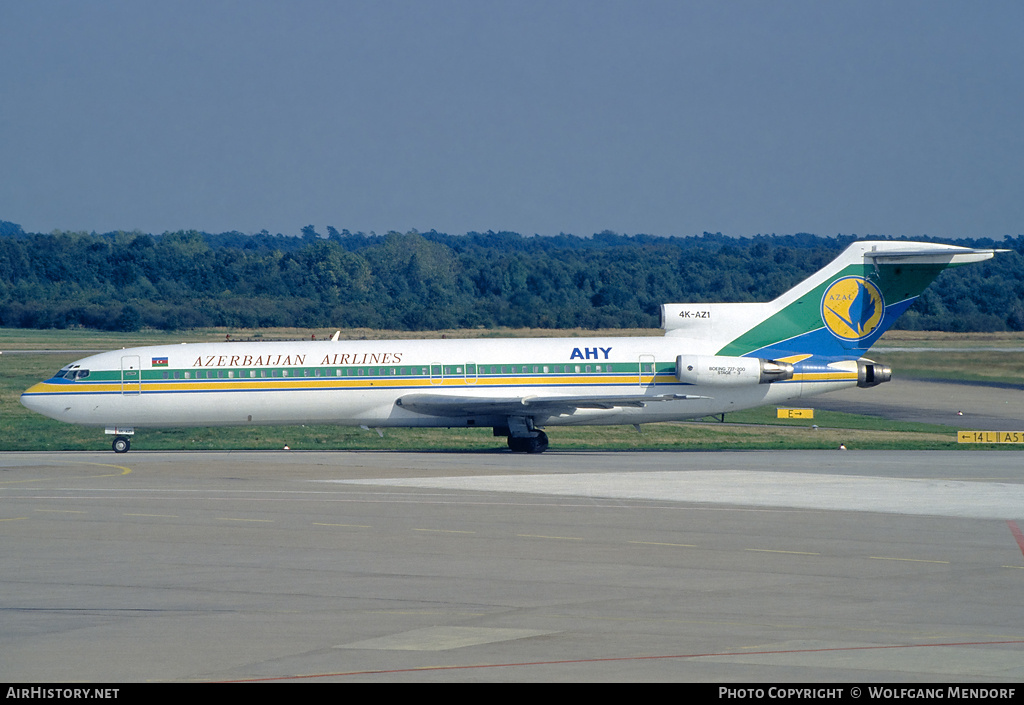 Aircraft Photo of 4K-AZ1 | Boeing 727-235 | Azerbaijan Airlines - AZAL - AHY | AirHistory.net #673351