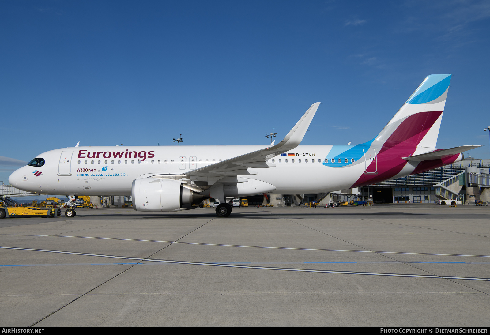 Aircraft Photo of D-AENH | Airbus A320-251N | Eurowings | AirHistory.net #673363