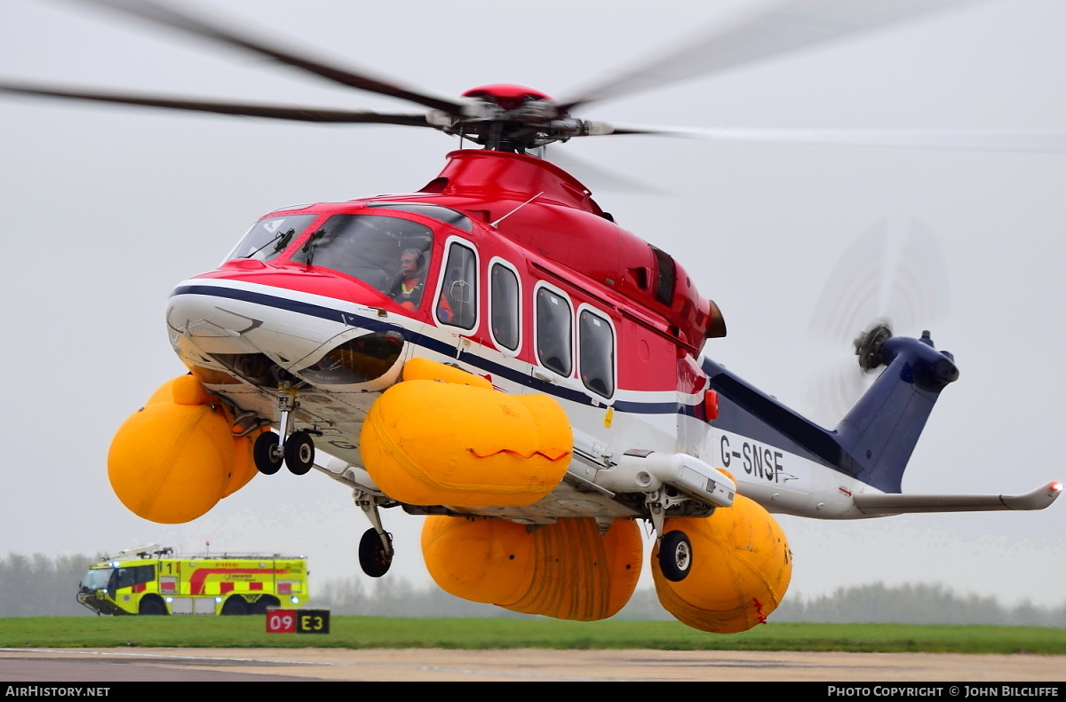 Aircraft Photo of G-SNSF | AgustaWestland AW-139 | AirHistory.net #673371