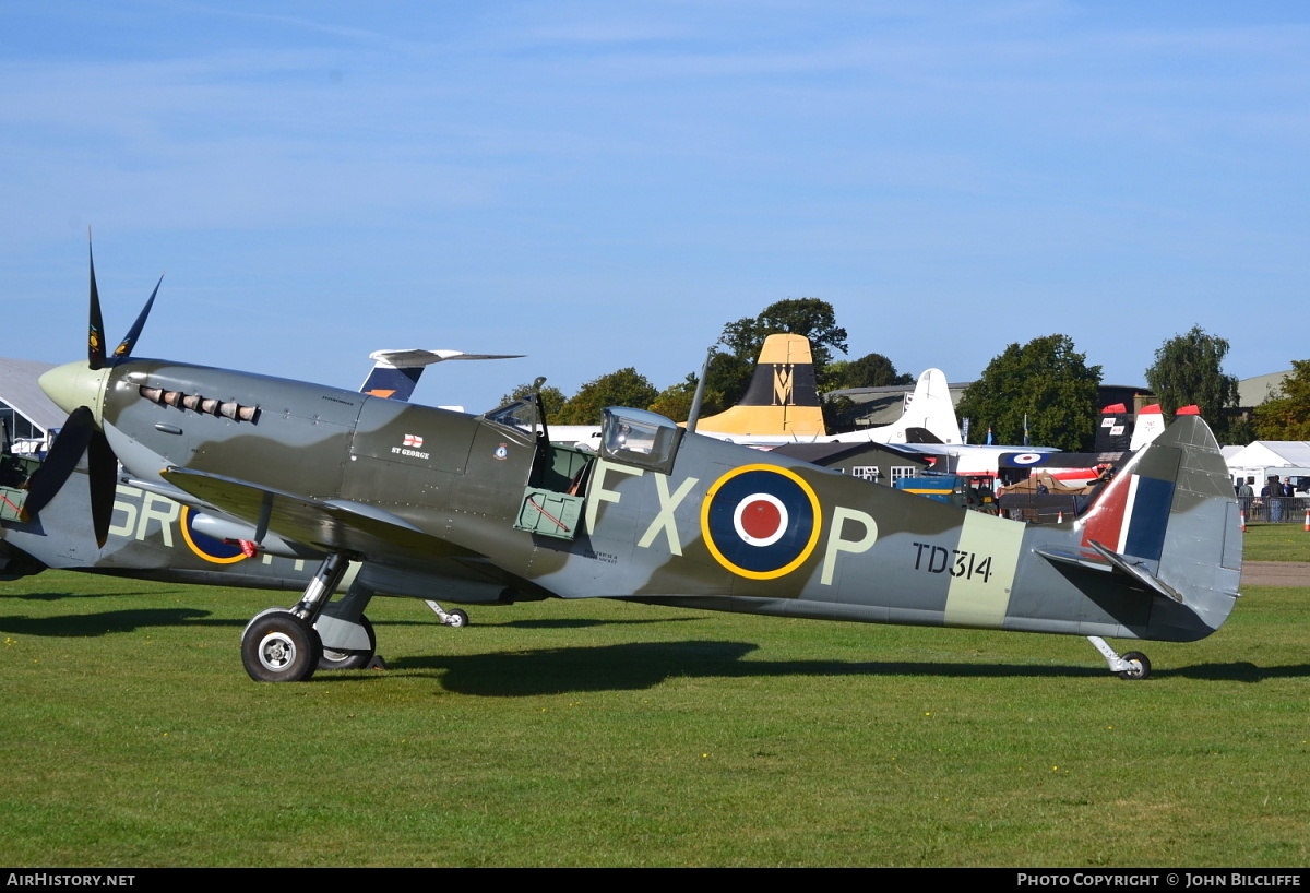 Aircraft Photo of G-CGYJ / TD314 | Supermarine 361 Spitfire HF9E | UK - Air Force | AirHistory.net #673372