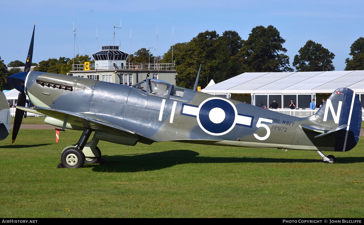 Aircraft Photo of G-BUAR / PP972 | Supermarine 358 Seafire F3 | UK - Navy | AirHistory.net #673377