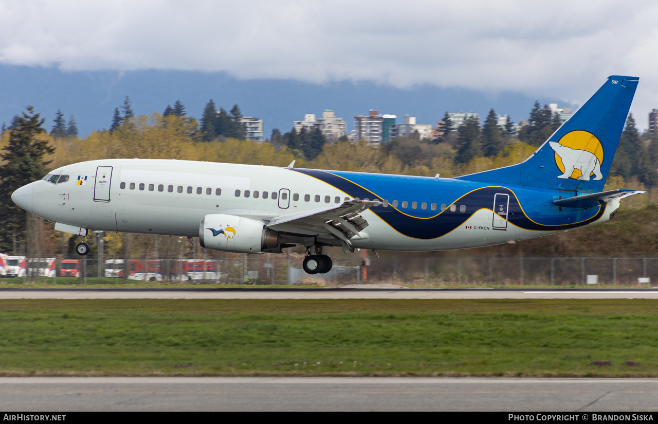Aircraft Photo of C-FKCN | Boeing 737-36N | Canadian North | AirHistory.net #673429