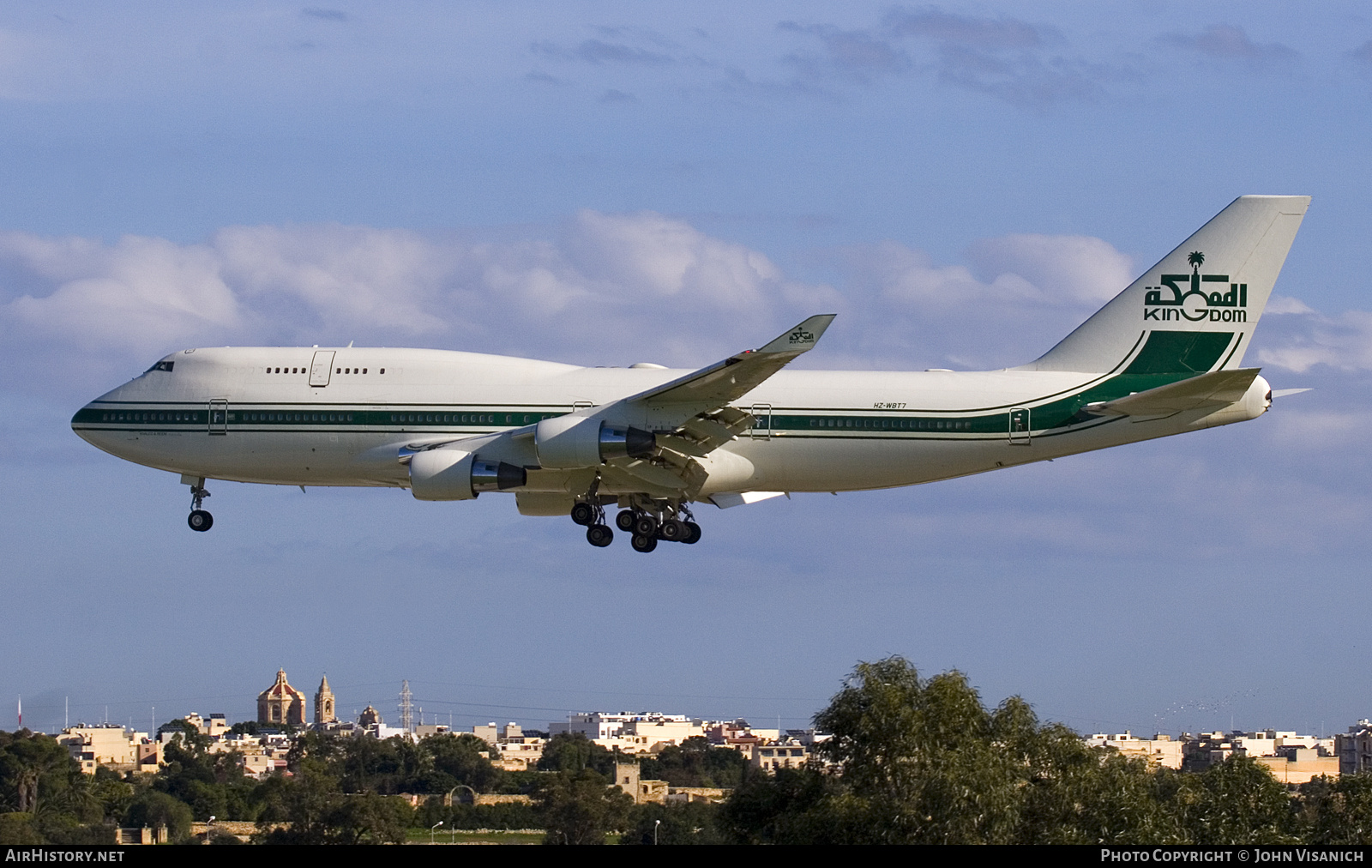 Aircraft Photo of HZ-WBT7 | Boeing 747-4J6 | Kingdom Holding Company | AirHistory.net #673482