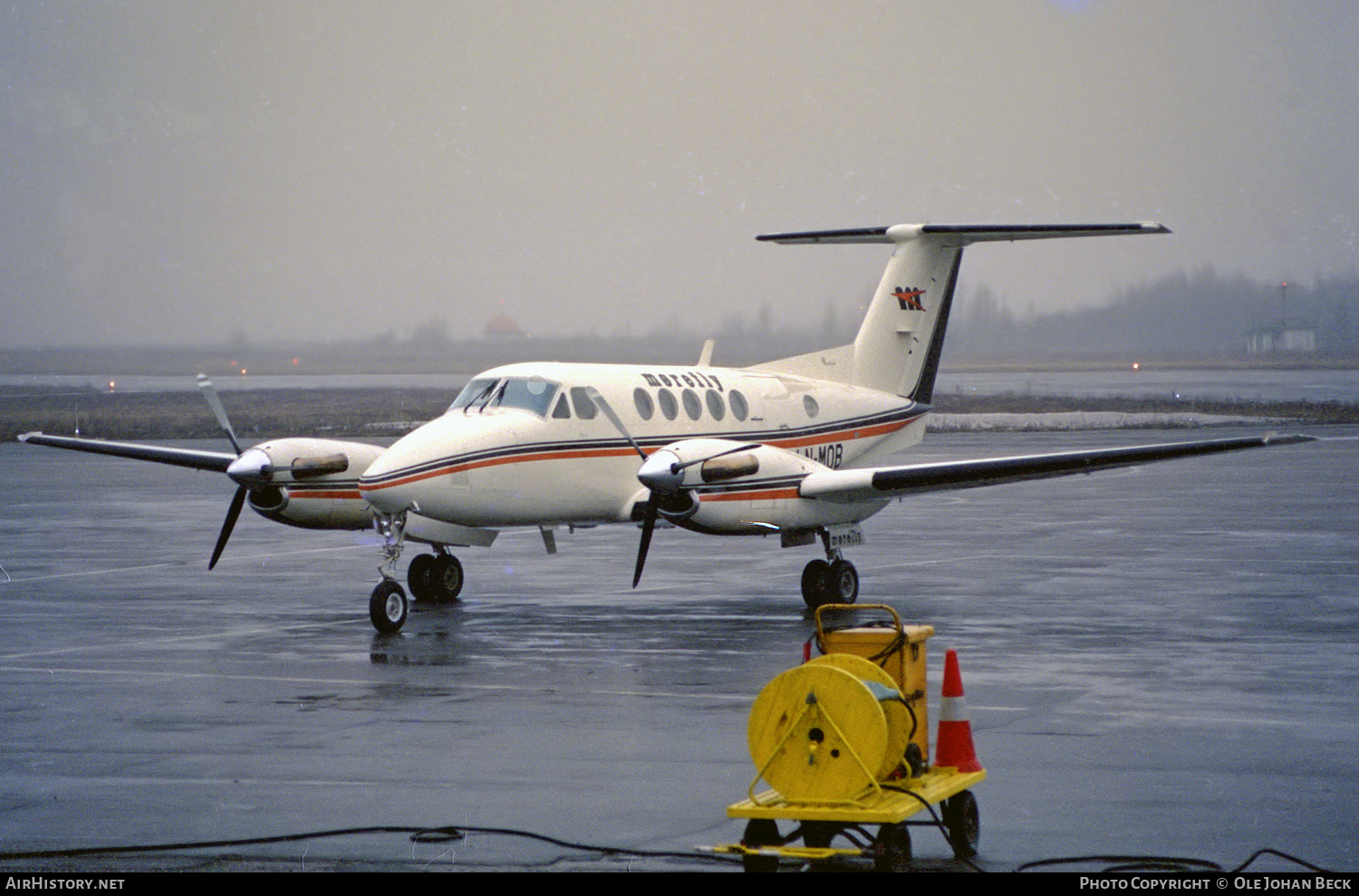 Aircraft Photo of LN-MOB | Beech 200 Super King Air | Mørefly | AirHistory.net #673485