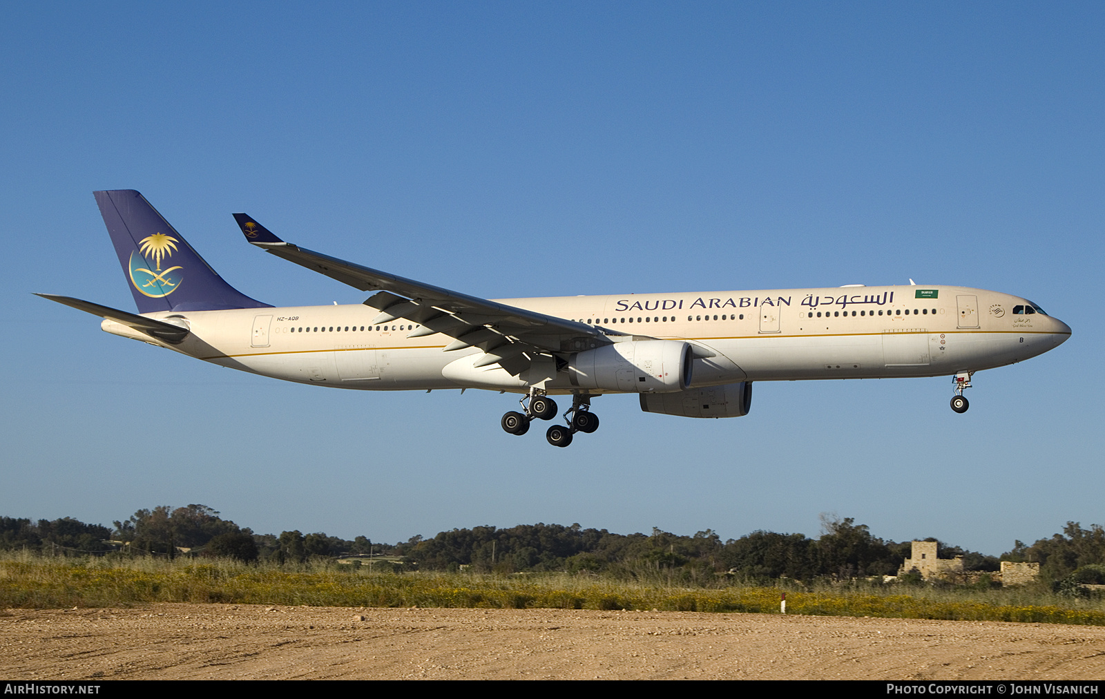 Aircraft Photo of HZ-AQB | Airbus A330-343 | Saudi Arabian Airlines | AirHistory.net #673490