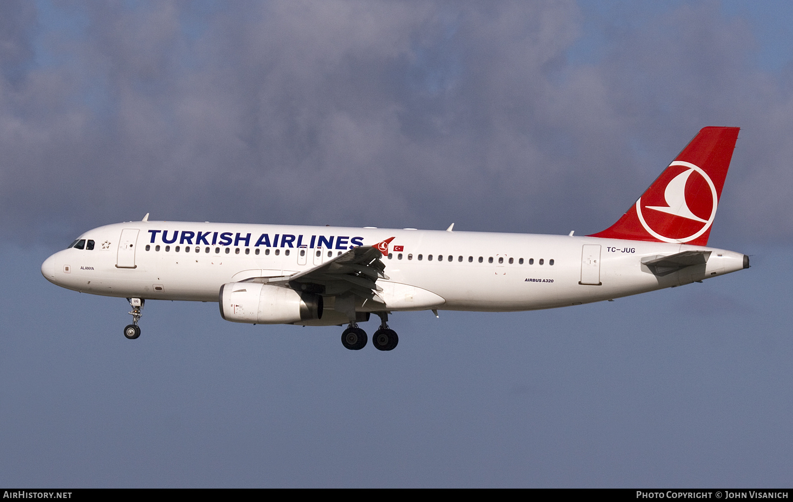 Aircraft Photo of TC-JUG | Airbus A320-232 | Turkish Airlines | AirHistory.net #673493