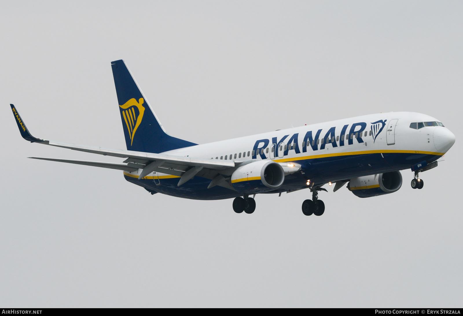 Aircraft Photo of EI-EFH | Boeing 737-8AS | Ryanair | AirHistory.net #673508