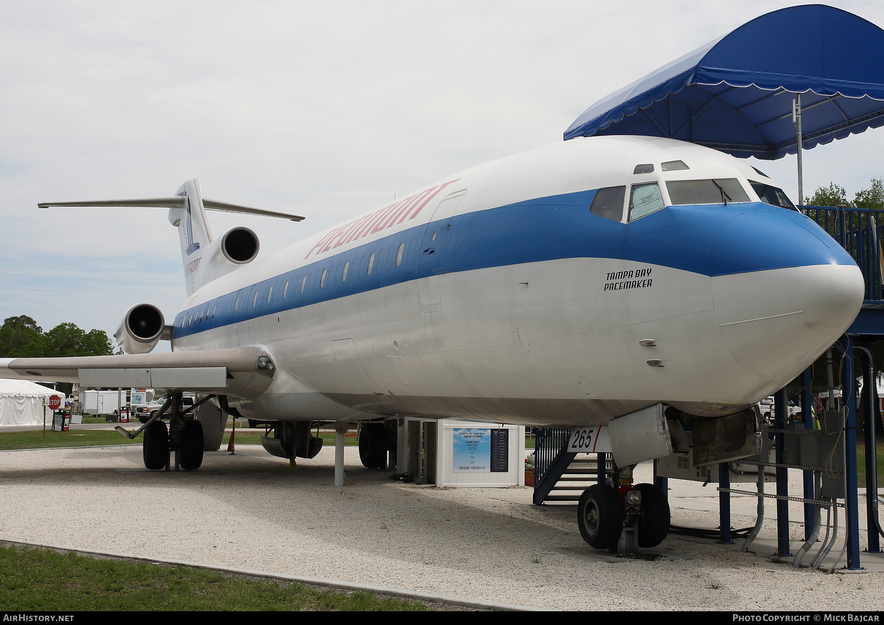 Aircraft Photo of N265FE | Boeing 727-233/Adv(F) | Piedmont Airlines | AirHistory.net #673522