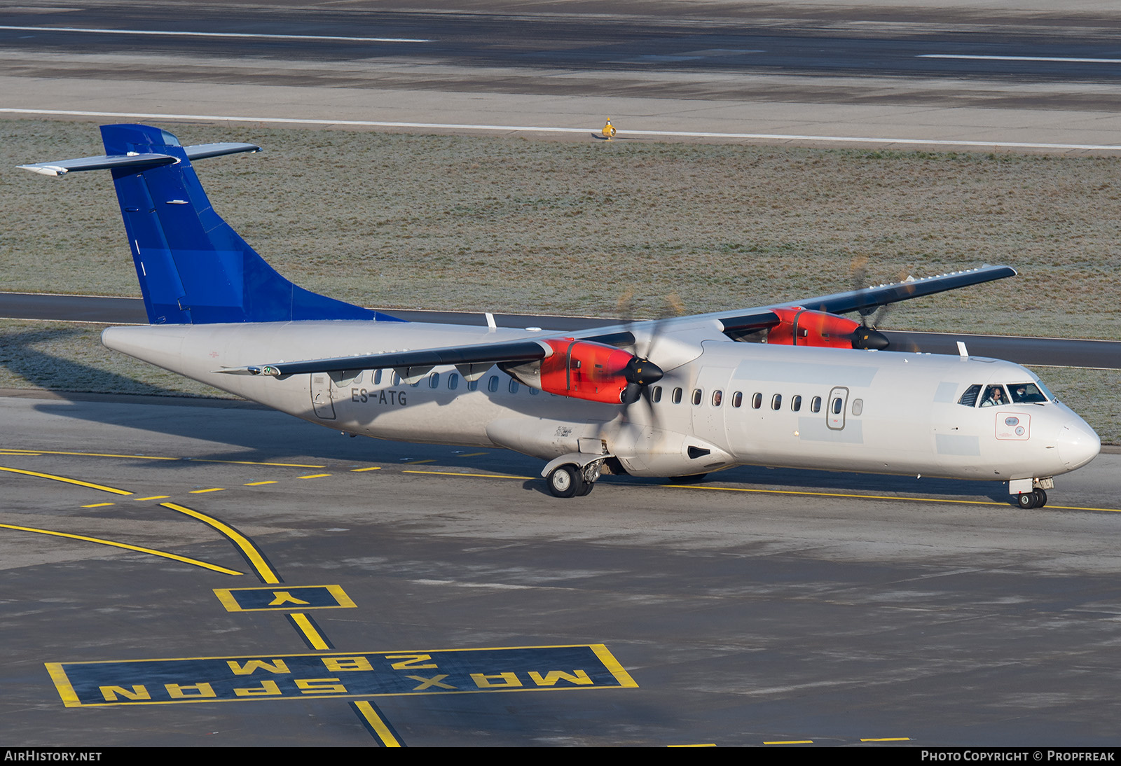 Aircraft Photo of ES-ATG | ATR ATR-72-600 (ATR-72-212A) | AirHistory.net #673526