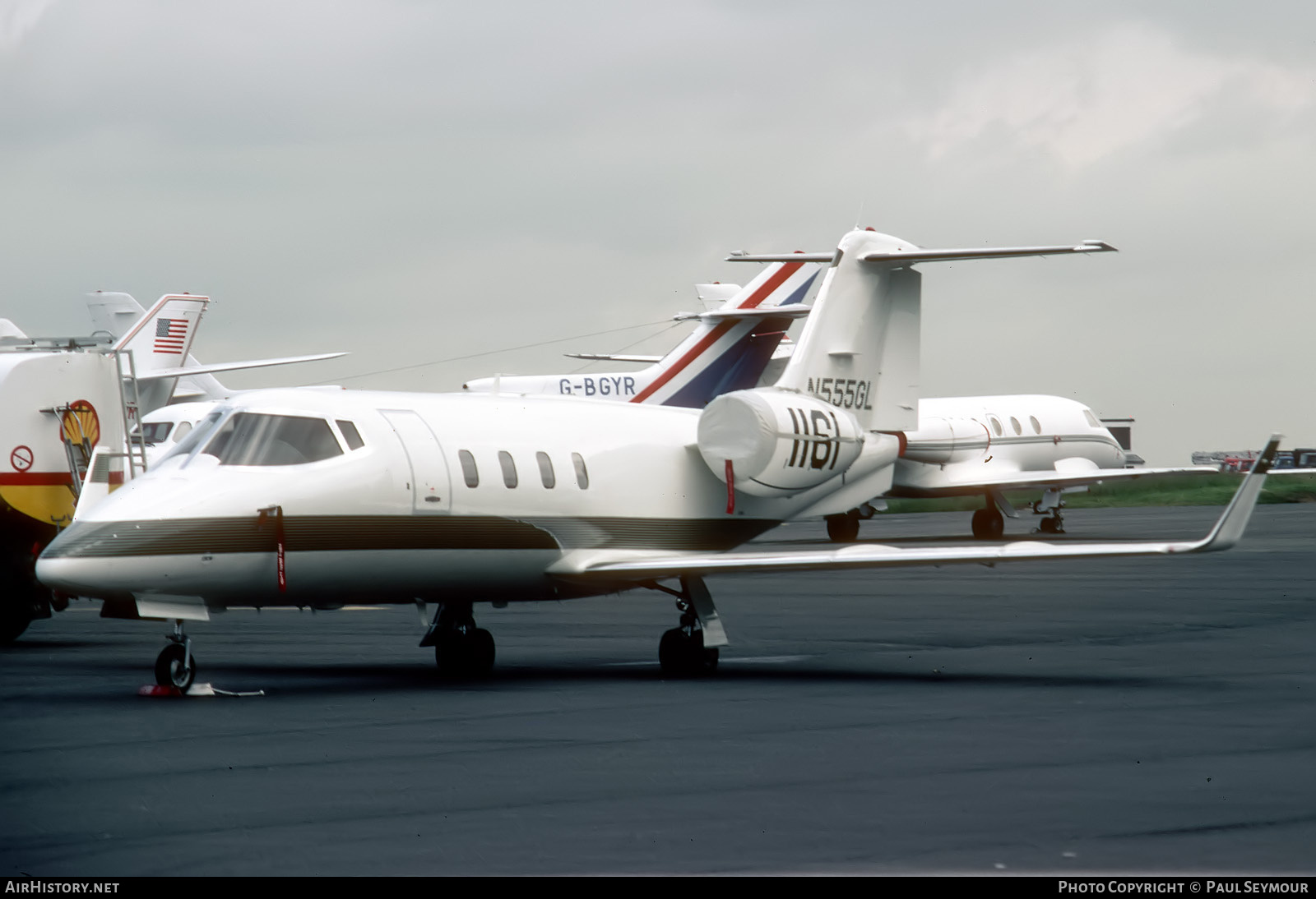 Aircraft Photo of N555GL | Gates Learjet 55 | AirHistory.net #673539