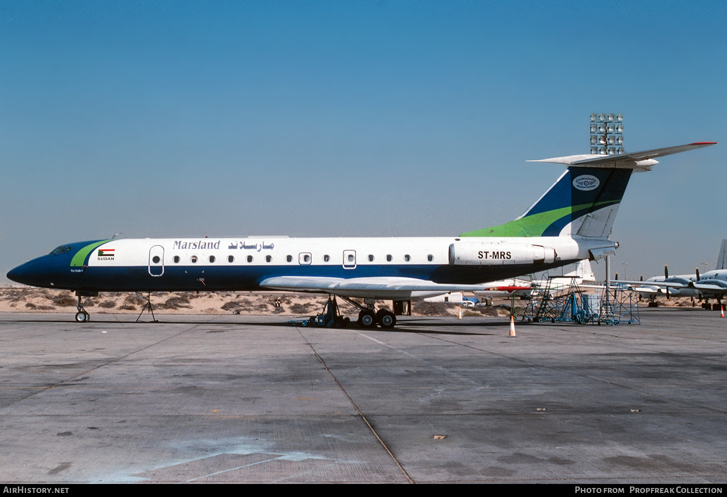 Aircraft Photo of ST-MRS | Tupolev Tu-134B-3 | Marsland Aviation | AirHistory.net #673542