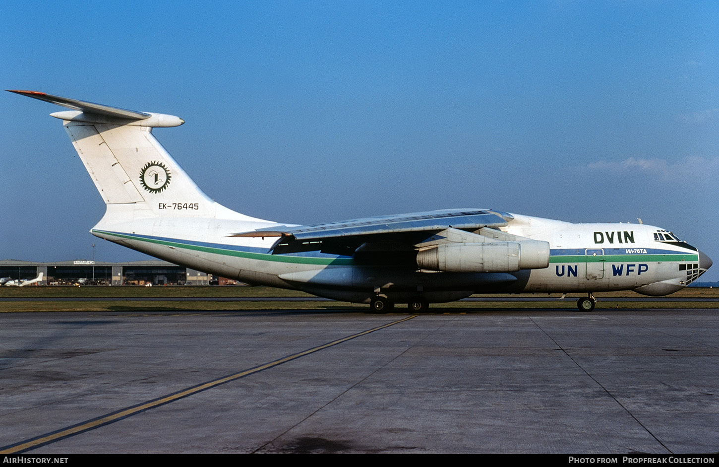 Aircraft Photo of EK-76445 | Ilyushin Il-76TD | Dvin Air | AirHistory.net #673543