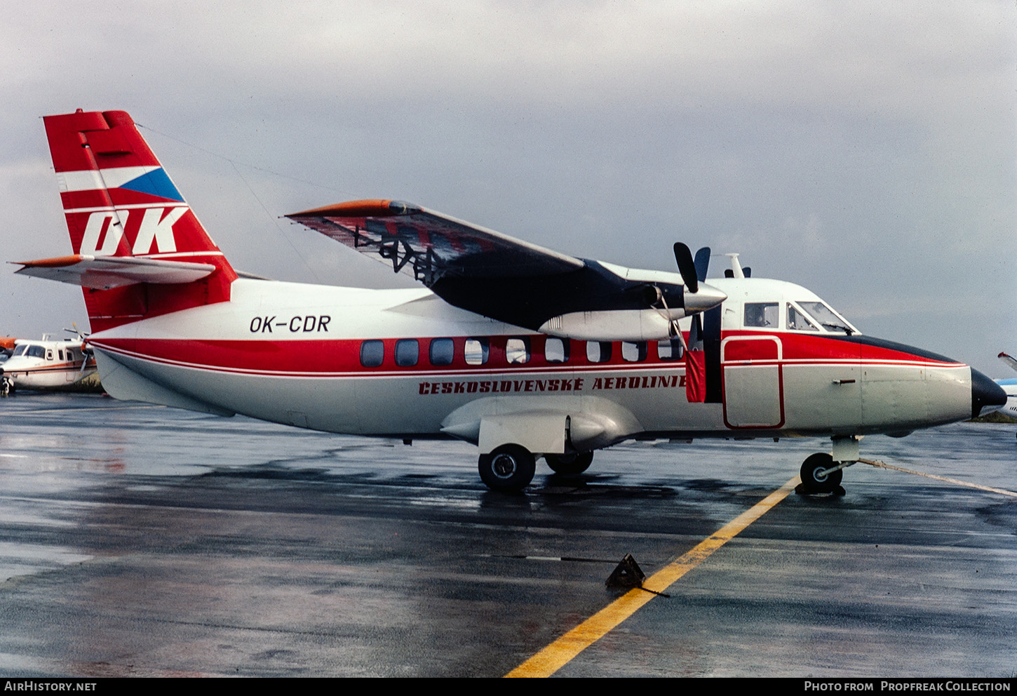 Aircraft Photo of OK-CDR | Let L-410A Turbolet | ČSA - Československé Aerolinie - Czechoslovak Airlines | AirHistory.net #673550