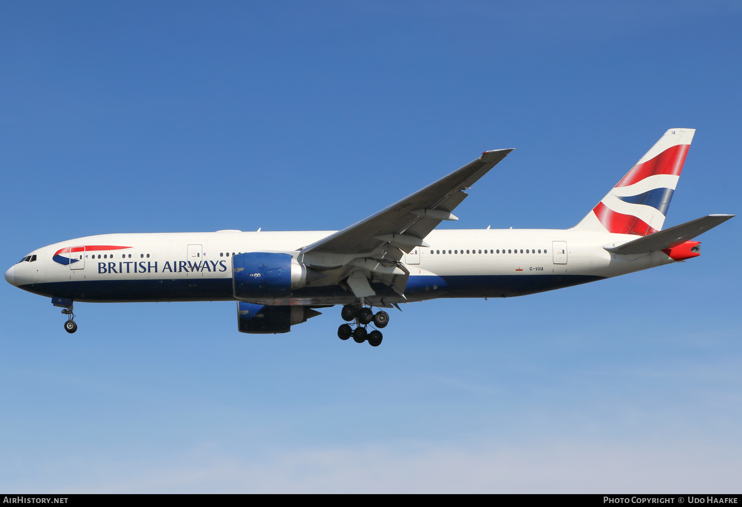Aircraft Photo of G-VIIA | Boeing 777-236/ER | British Airways | AirHistory.net #673552