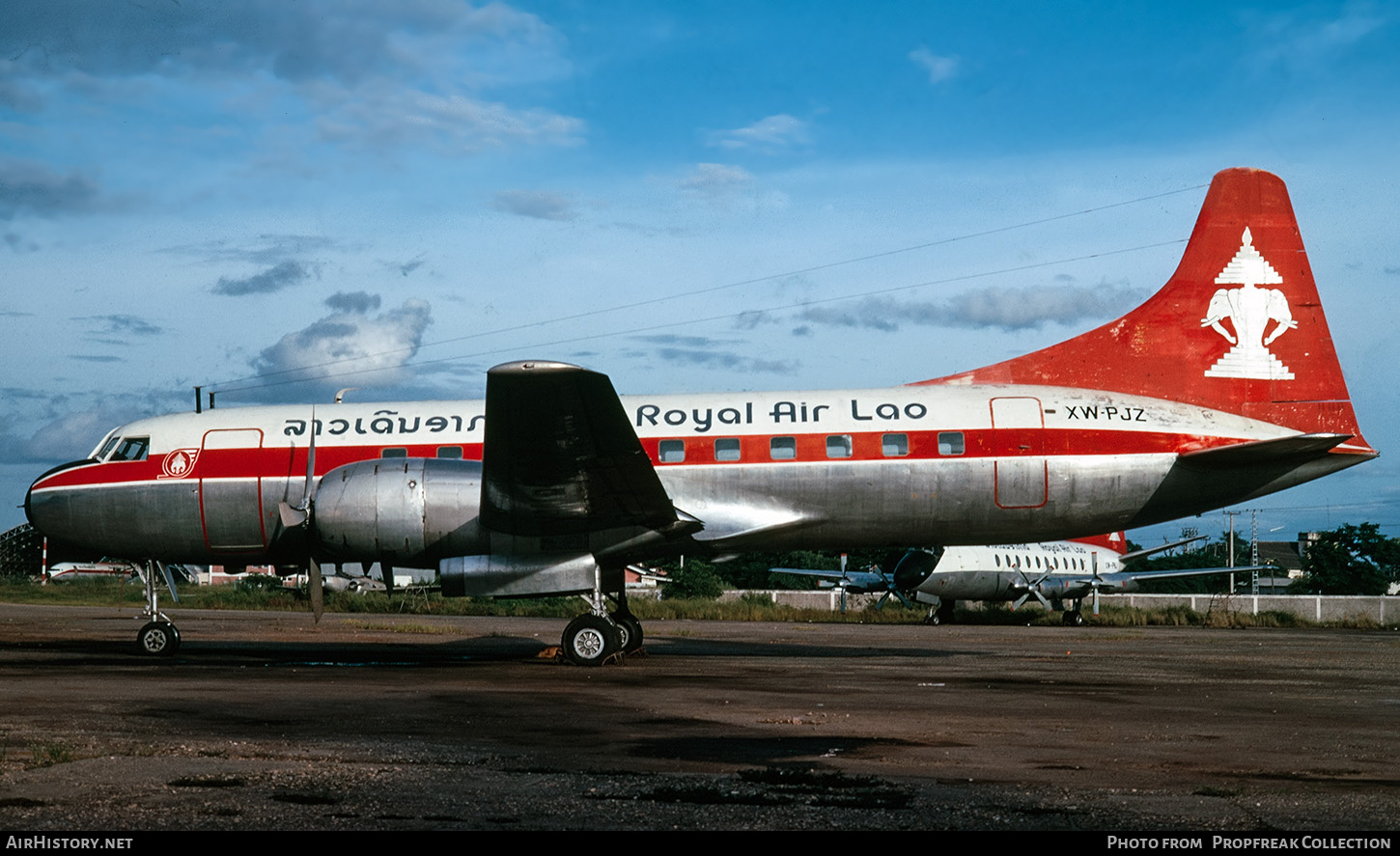 Aircraft Photo of XW-PJZ | Convair 340-49 | Royal Air Lao | AirHistory.net #673553