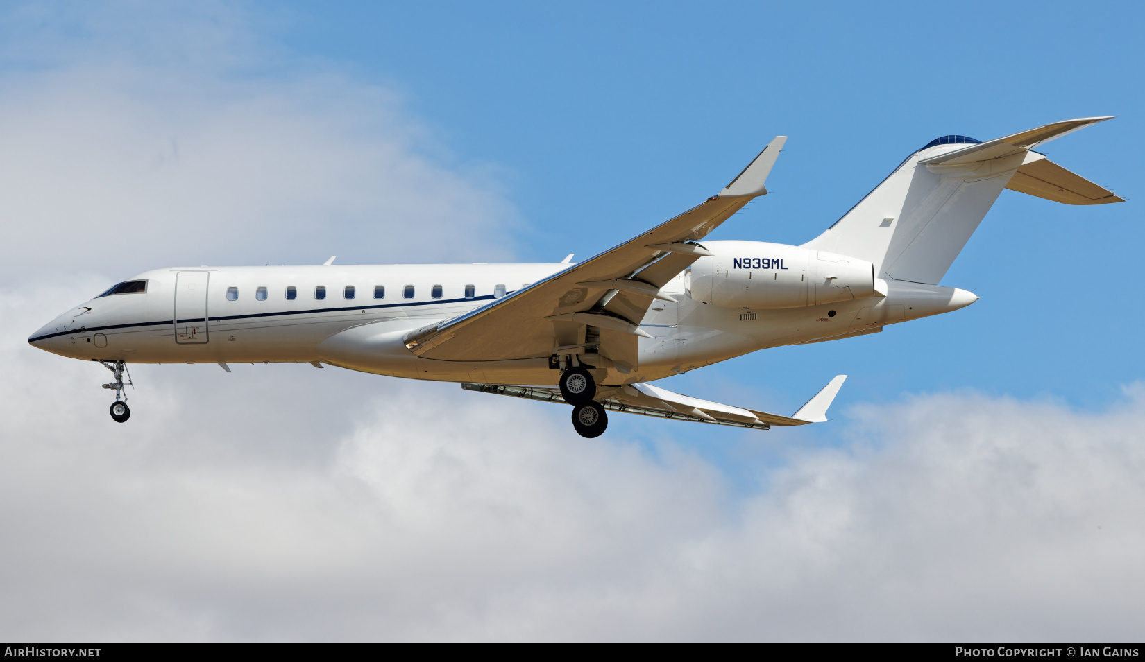 Aircraft Photo of N939ML | Bombardier Global 6500 (BD-700-1A10) | AirHistory.net #673561