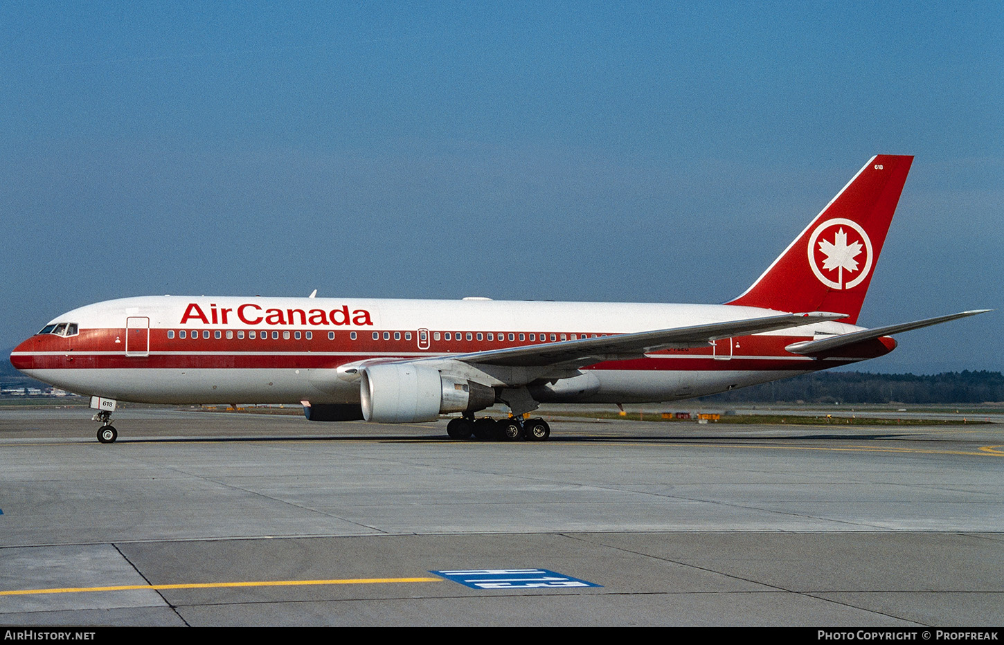 Aircraft Photo of C-FBEG | Boeing 767-233/ER | Air Canada | AirHistory.net #673566