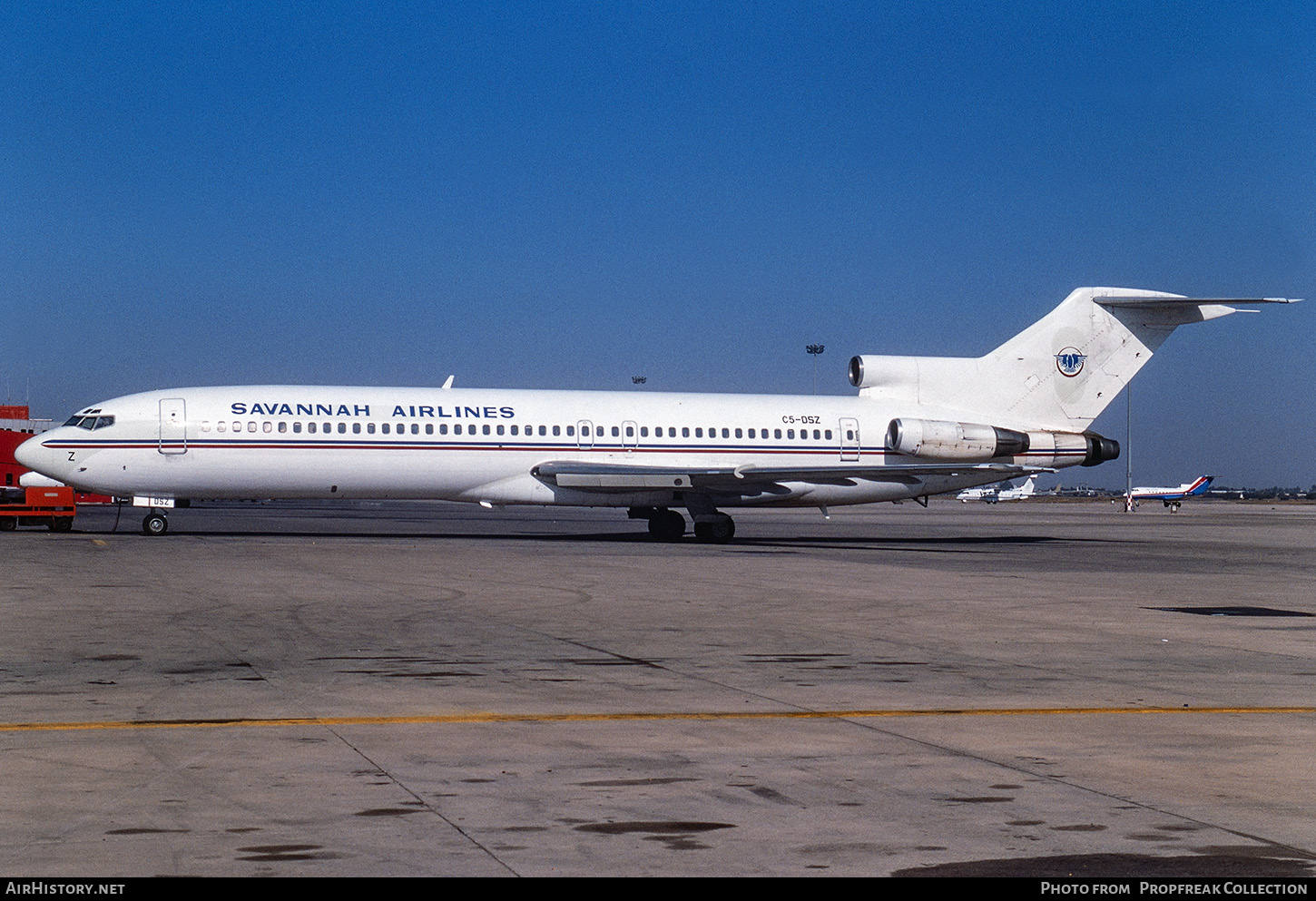 Aircraft Photo of C5-DSZ | Boeing 727-228 | Savannah Airlines | AirHistory.net #673577