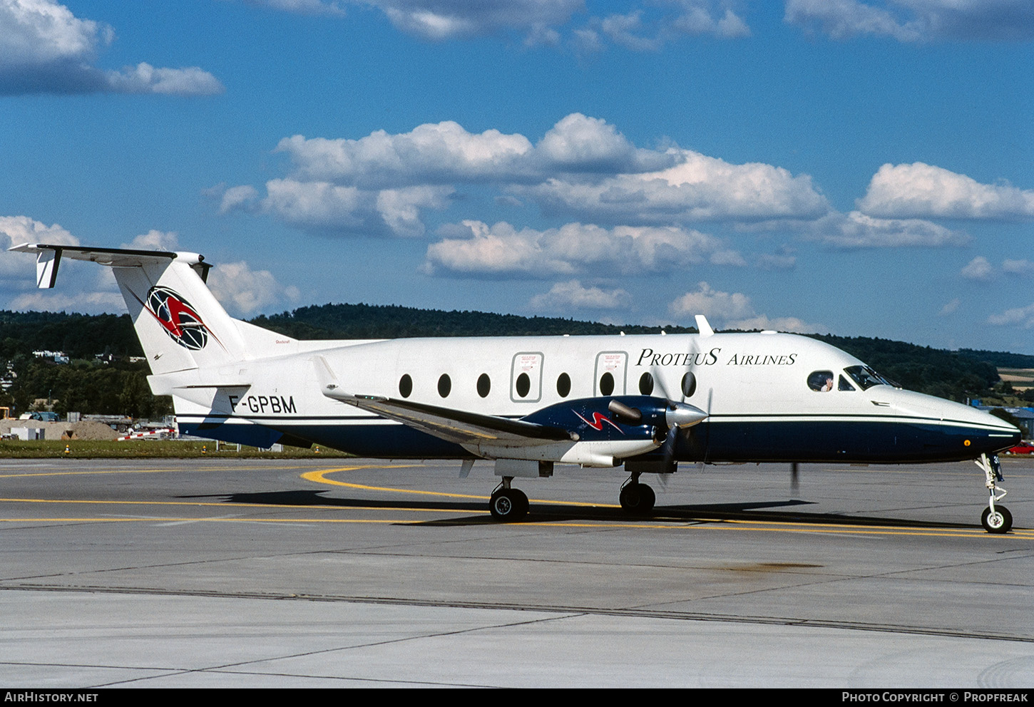 Aircraft Photo of F-GPBM | Raytheon 1900D | Proteus Airlines | AirHistory.net #673578
