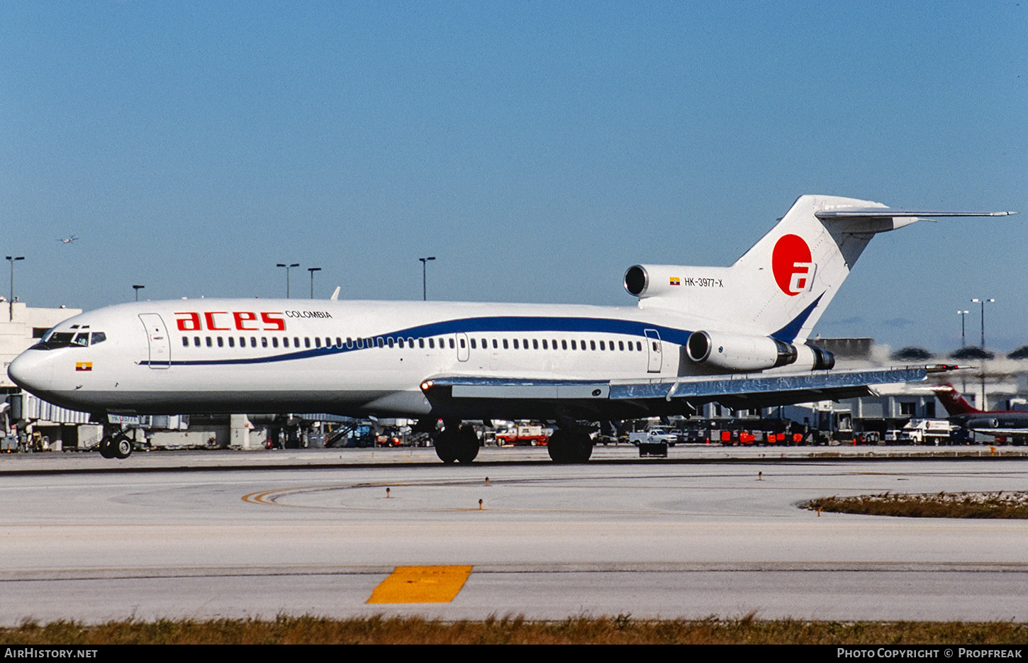 Aircraft Photo of HK-3977X | Boeing 727-277/Adv | ACES - Aerolíneas Centrales de Colombia | AirHistory.net #673582