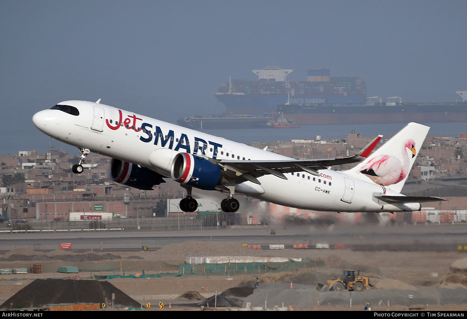 Aircraft Photo of CC-AWK | Airbus A320-271N | JetSmart | AirHistory.net #673617