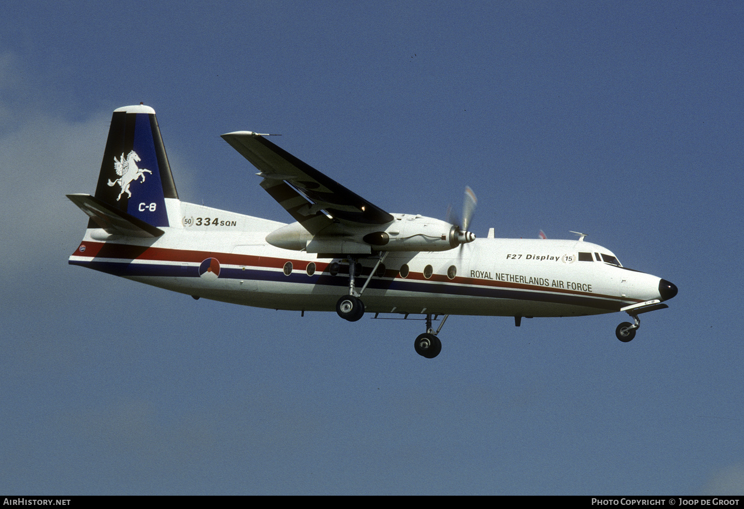 Aircraft Photo of C-8 | Fokker F27-300M Troopship | Netherlands - Air Force | AirHistory.net #673639