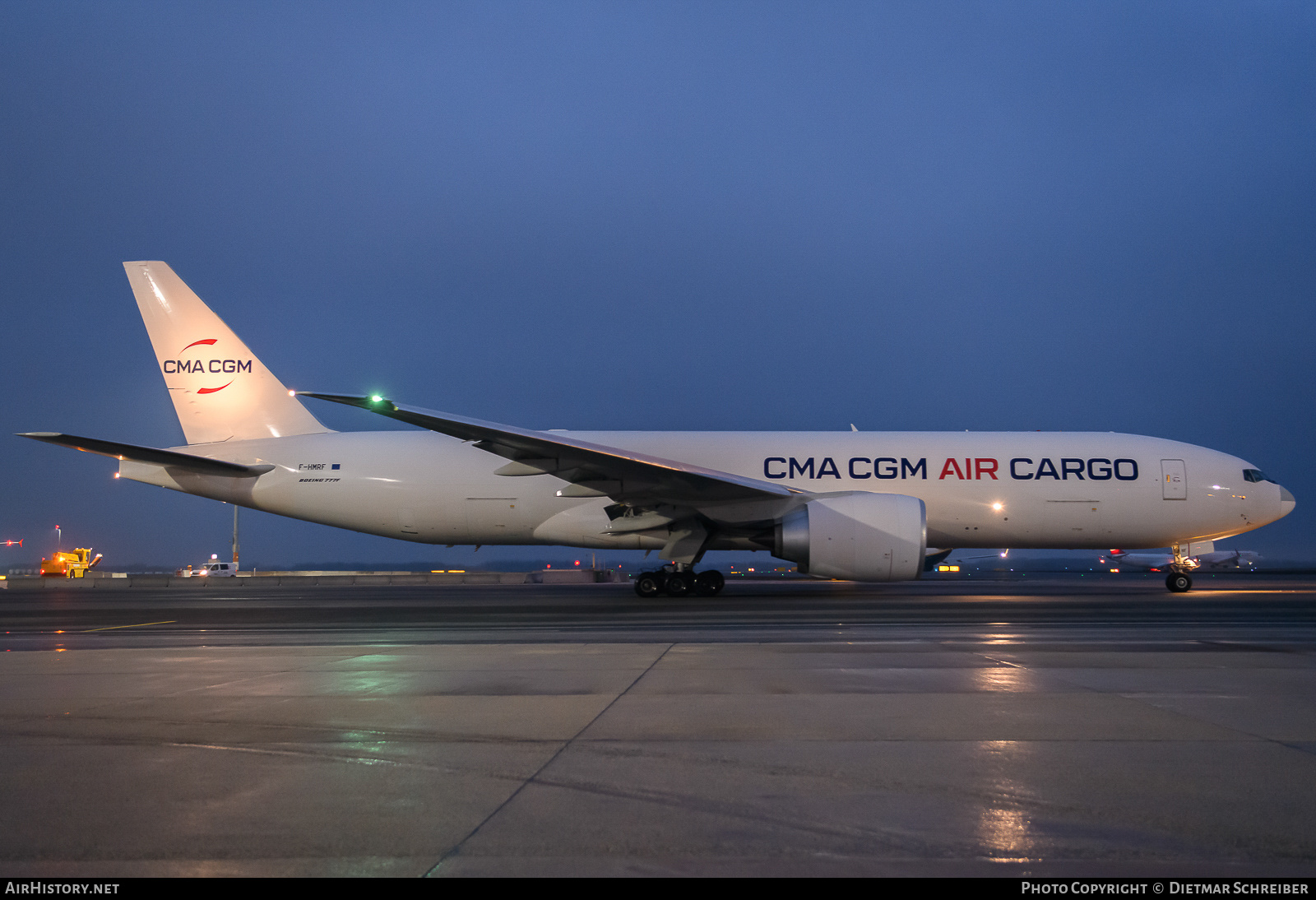 Aircraft Photo of F-HMRF | Boeing 777-F | CMA CGM Air Cargo | AirHistory.net #673647