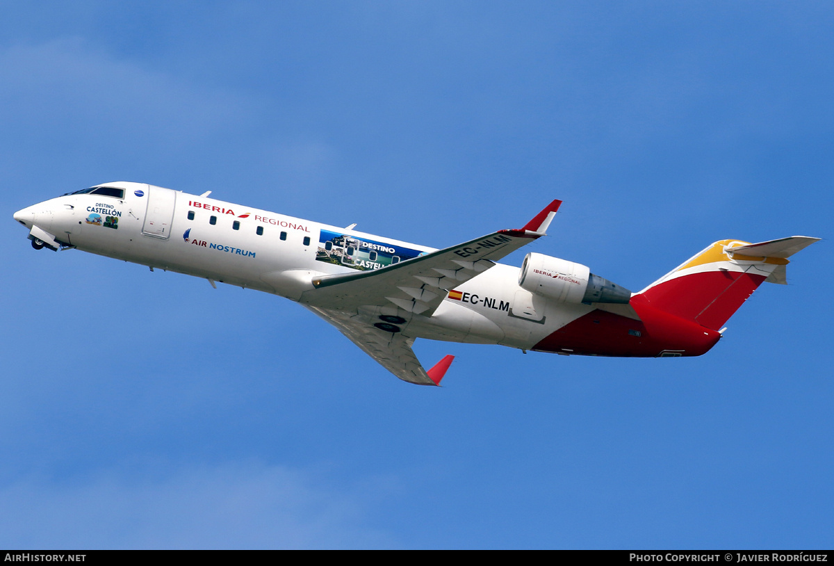 Aircraft Photo of EC-NLM | Bombardier CRJ-200LR (CL-600-2B19) | Iberia Regional | AirHistory.net #673672