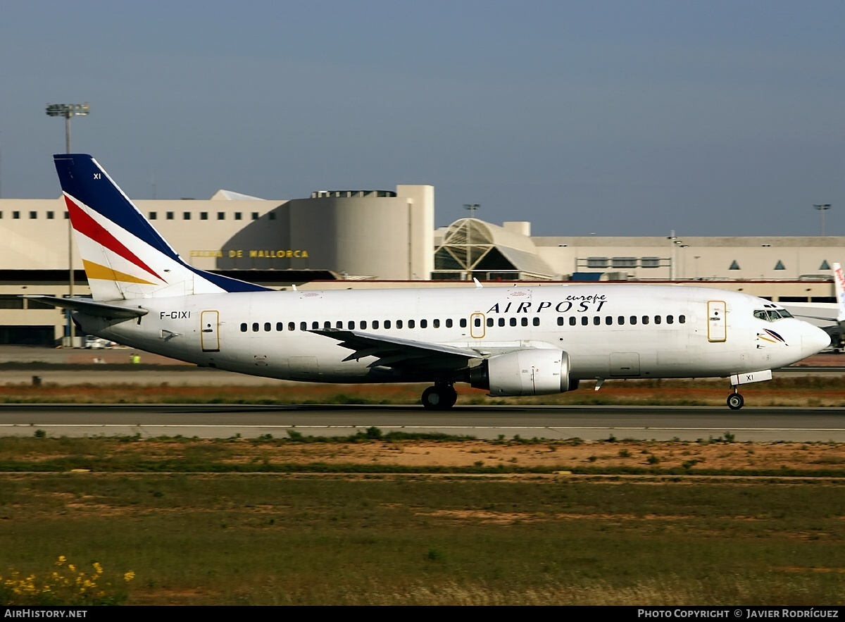 Aircraft Photo of F-GIXI | Boeing 737-348(QC) | Europe Airpost | AirHistory.net #673684