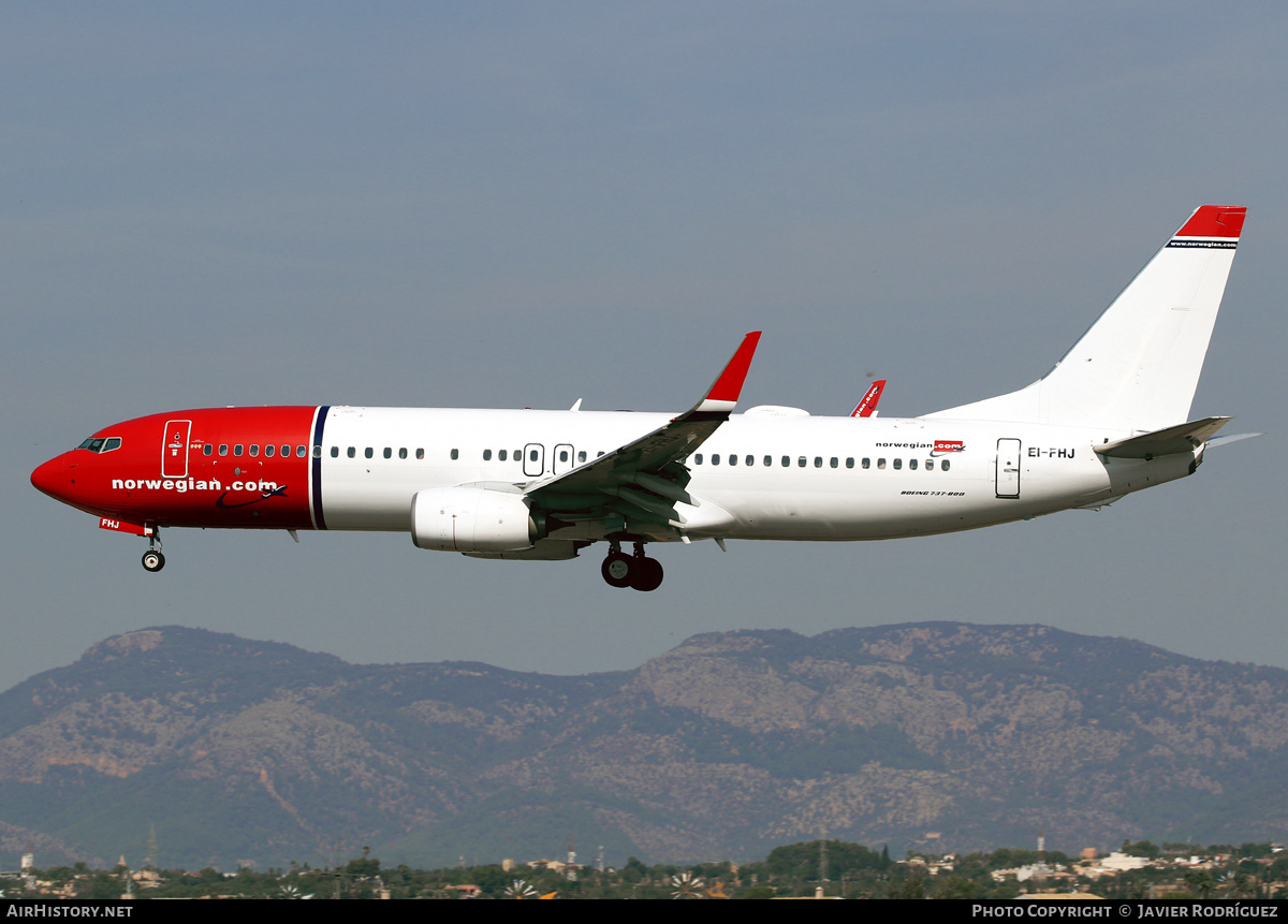 Aircraft Photo of EI-FHJ | Boeing 737-8JP | Norwegian | AirHistory.net #673685