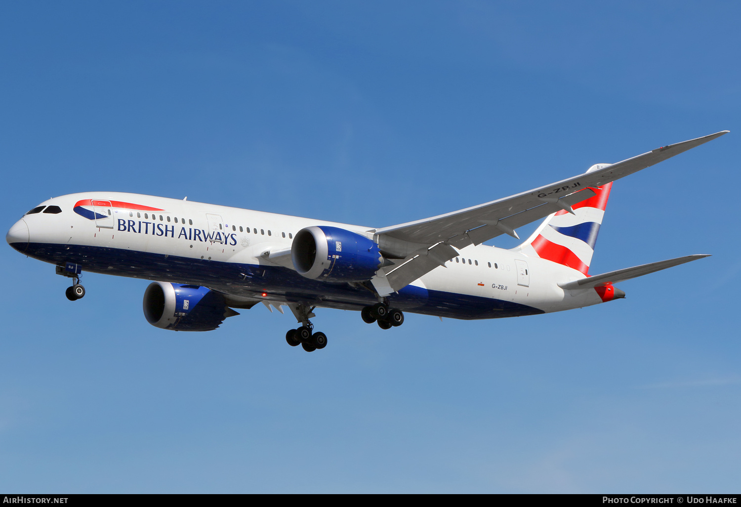 Aircraft Photo of G-ZBJI | Boeing 787-8 Dreamliner | British Airways | AirHistory.net #673700