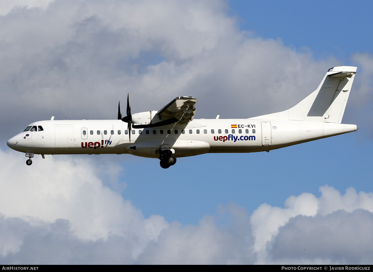 Aircraft Photo of EC-KVI | ATR ATR-72-500 (ATR-72-212A) | Uep!Fly | AirHistory.net #673716