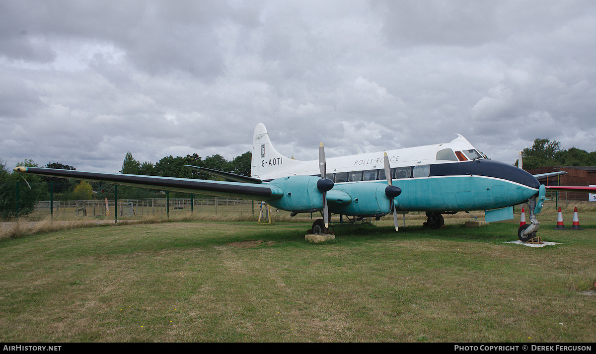 Aircraft Photo of G-AOTI | De Havilland D.H. 114 Heron 2D | Rolls-Royce | AirHistory.net #673727