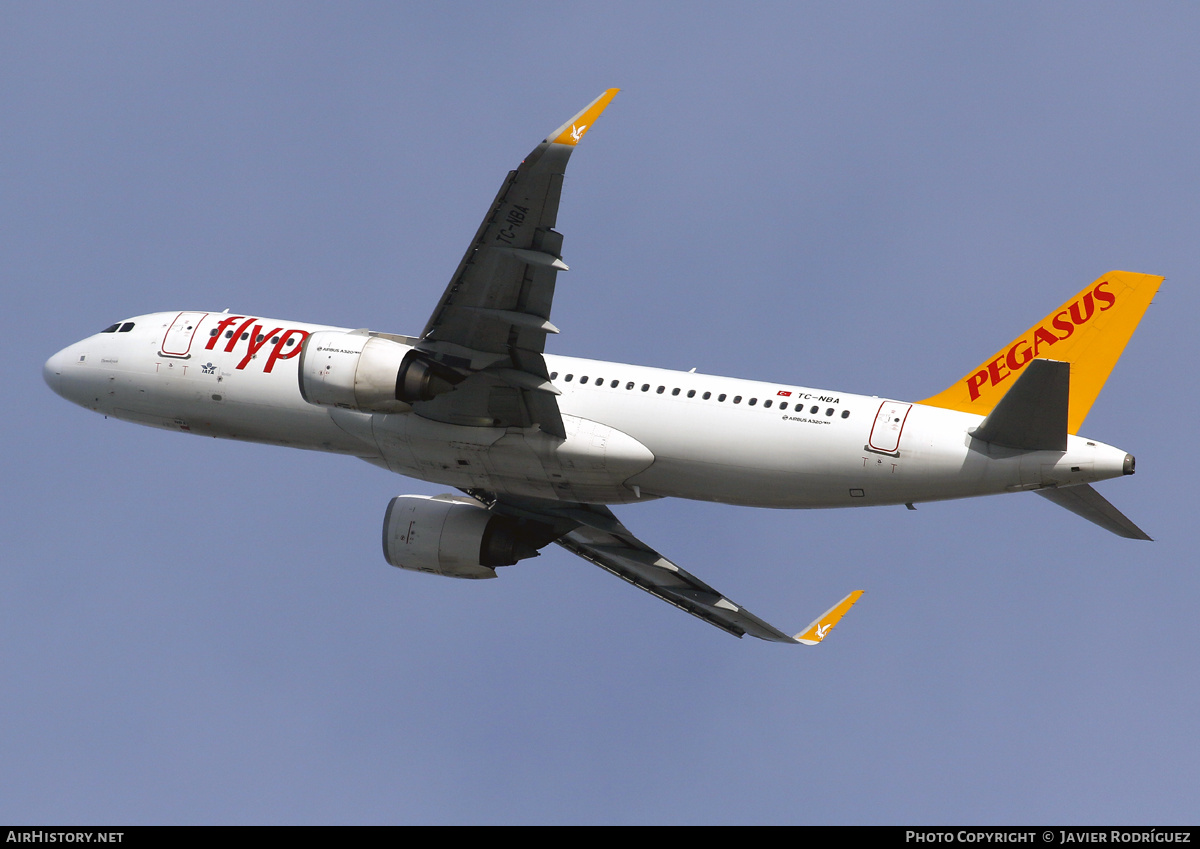 Aircraft Photo of TC-NBA | Airbus A320-251N | Pegasus Airlines | AirHistory.net #673736