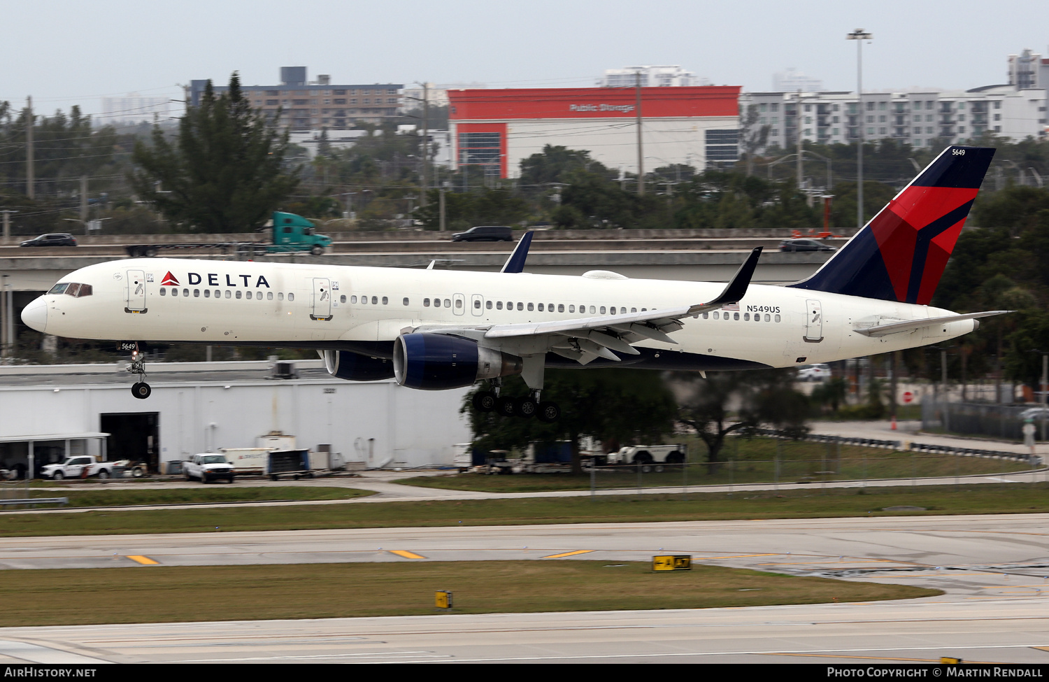 Aircraft Photo of N549US | Boeing 757-251 | Delta Air Lines | AirHistory.net #673752