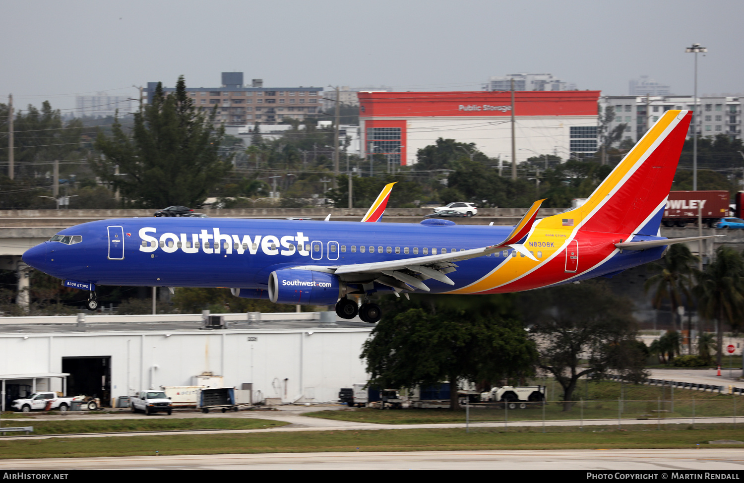 Aircraft Photo of N8308K | Boeing 737-8H4 | Southwest Airlines | AirHistory.net #673754