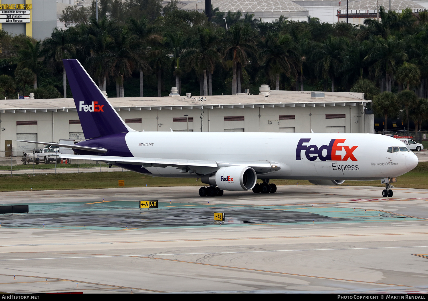 Aircraft Photo of N187FE | Boeing 767-300F | FedEx Express | AirHistory.net #673755