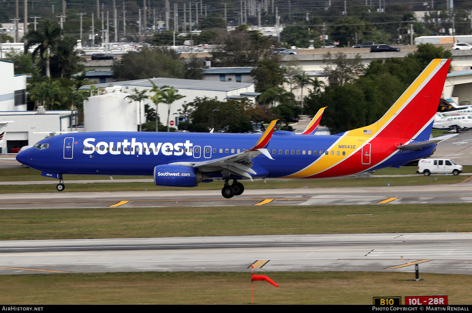 Aircraft Photo of N8543Z | Boeing 737-800 | Southwest Airlines | AirHistory.net #673758