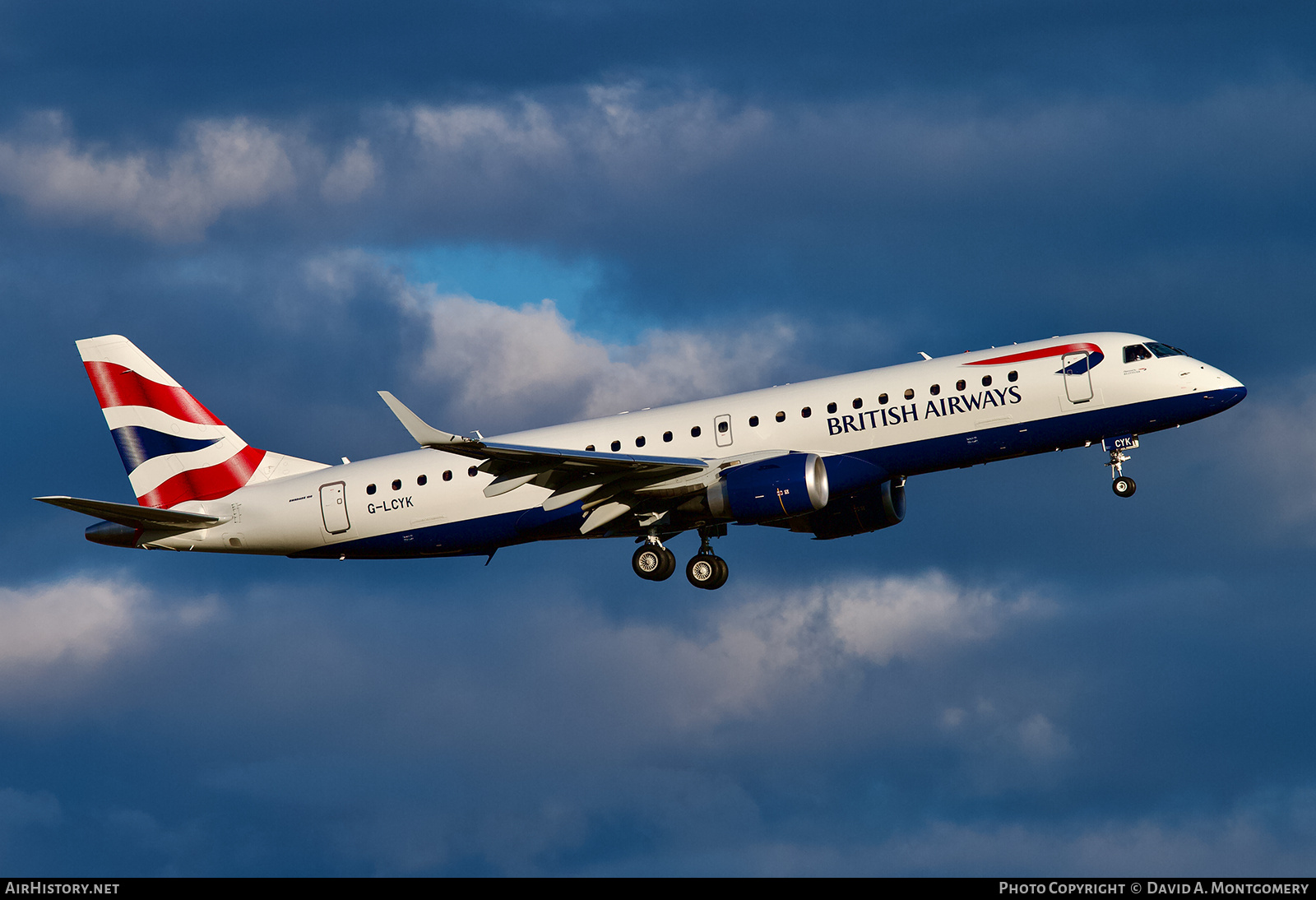 Aircraft Photo of G-LCYK | Embraer 190SR (ERJ-190-100SR) | British Airways | AirHistory.net #673784