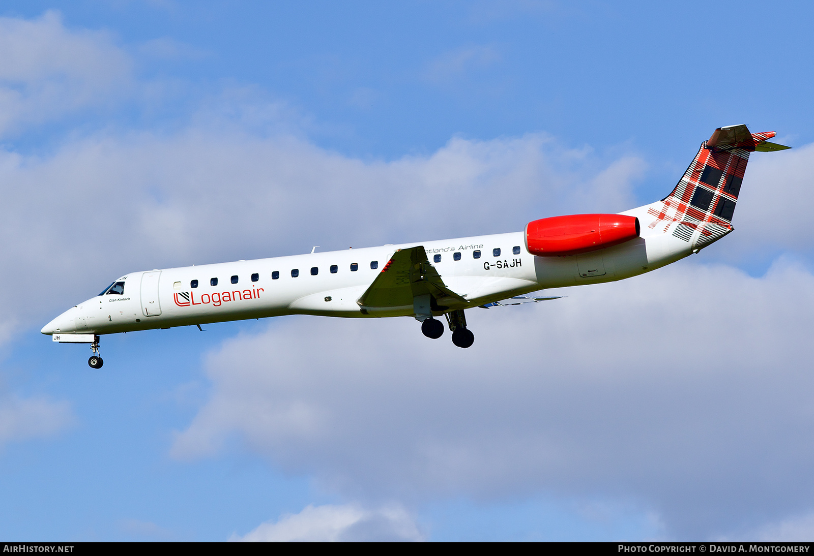 Aircraft Photo of G-SAJH | Embraer ERJ-145EU (EMB-145EU) | Loganair | AirHistory.net #673786