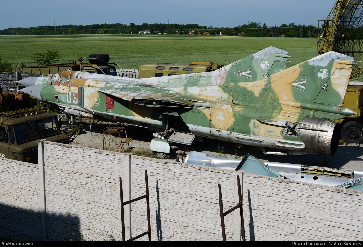 Aircraft Photo of 03 | Mikoyan-Gurevich MiG-23MF | Hungary - Air Force | AirHistory.net #673828