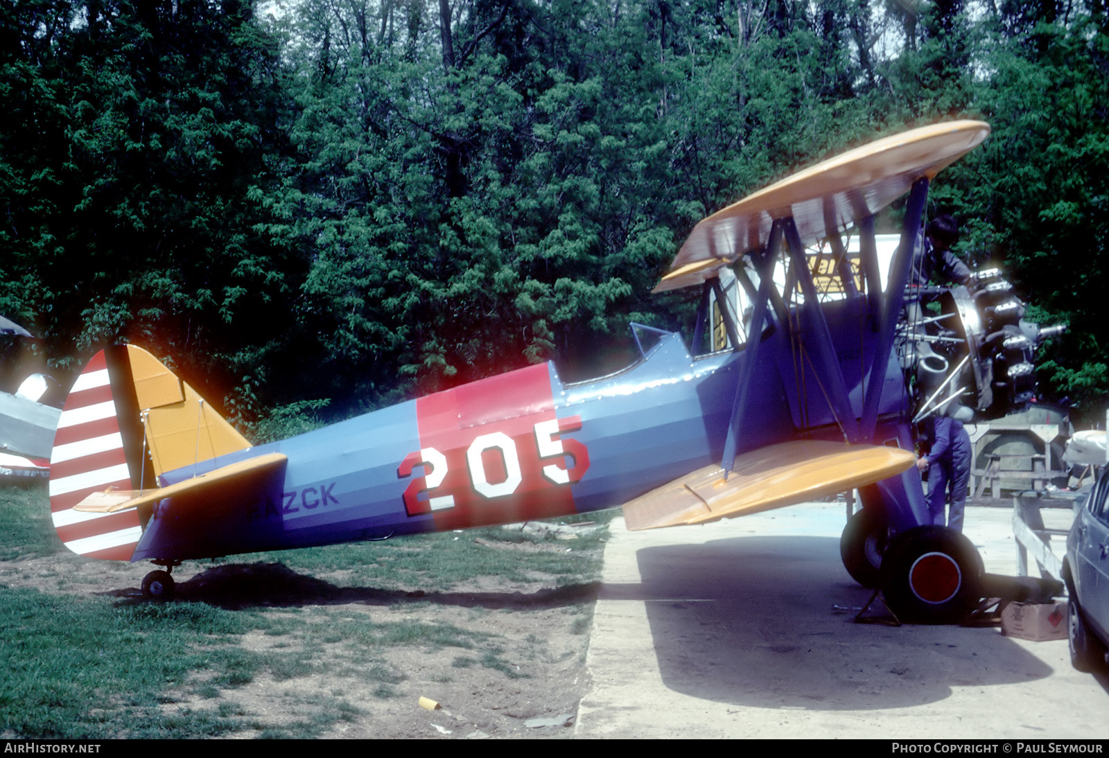 Aircraft Photo of F-AZCK | Stearman PT-17 Kaydet (A75N1) | USA - Air Force | AirHistory.net #673849
