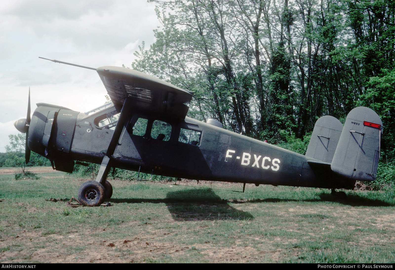 Aircraft Photo of F-BXCS / 293 | Max Holste MH.1521M Broussard | AirHistory.net #673852