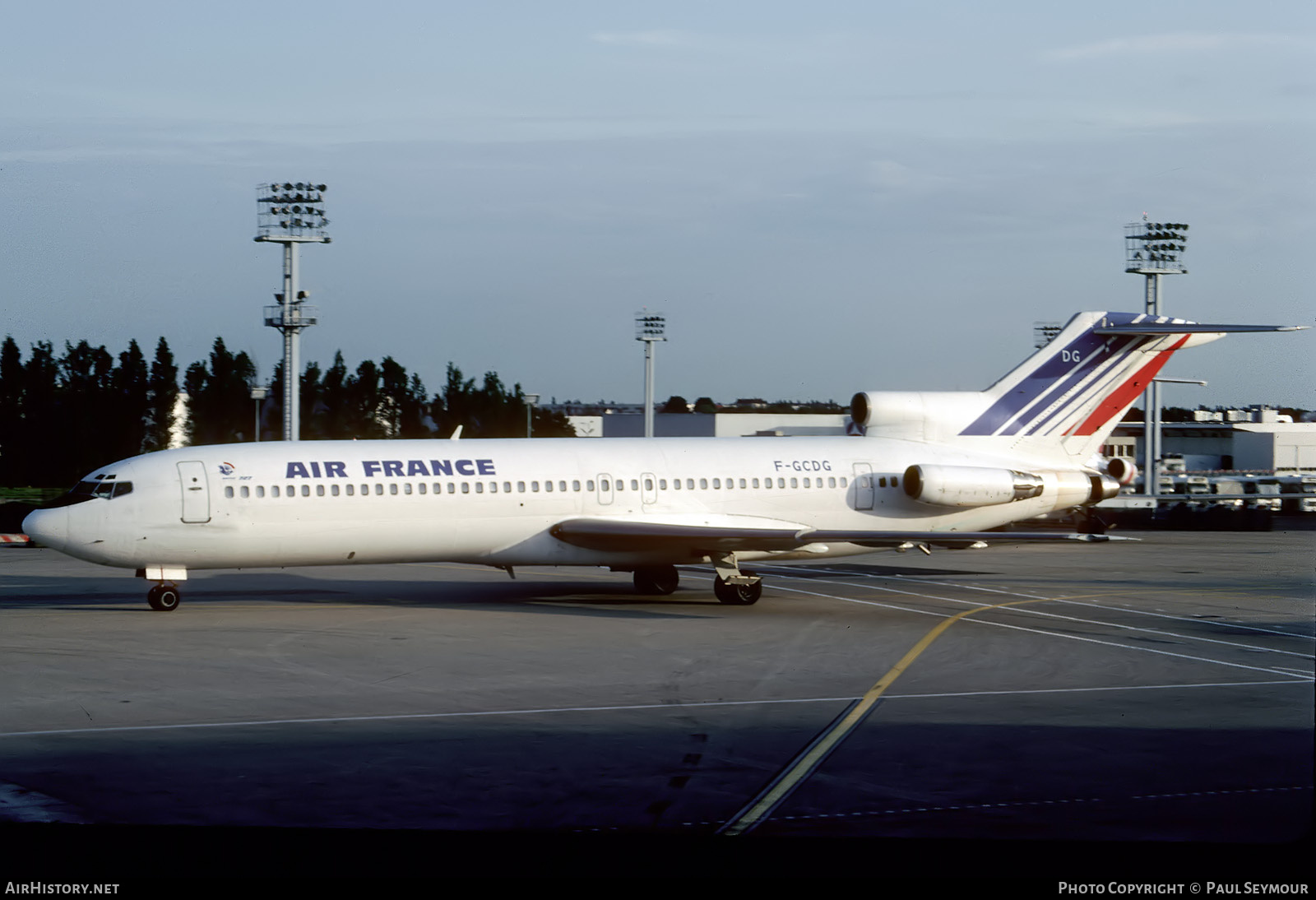 Aircraft Photo of F-GCDG | Boeing 727-228/Adv | Air France | AirHistory.net #673860