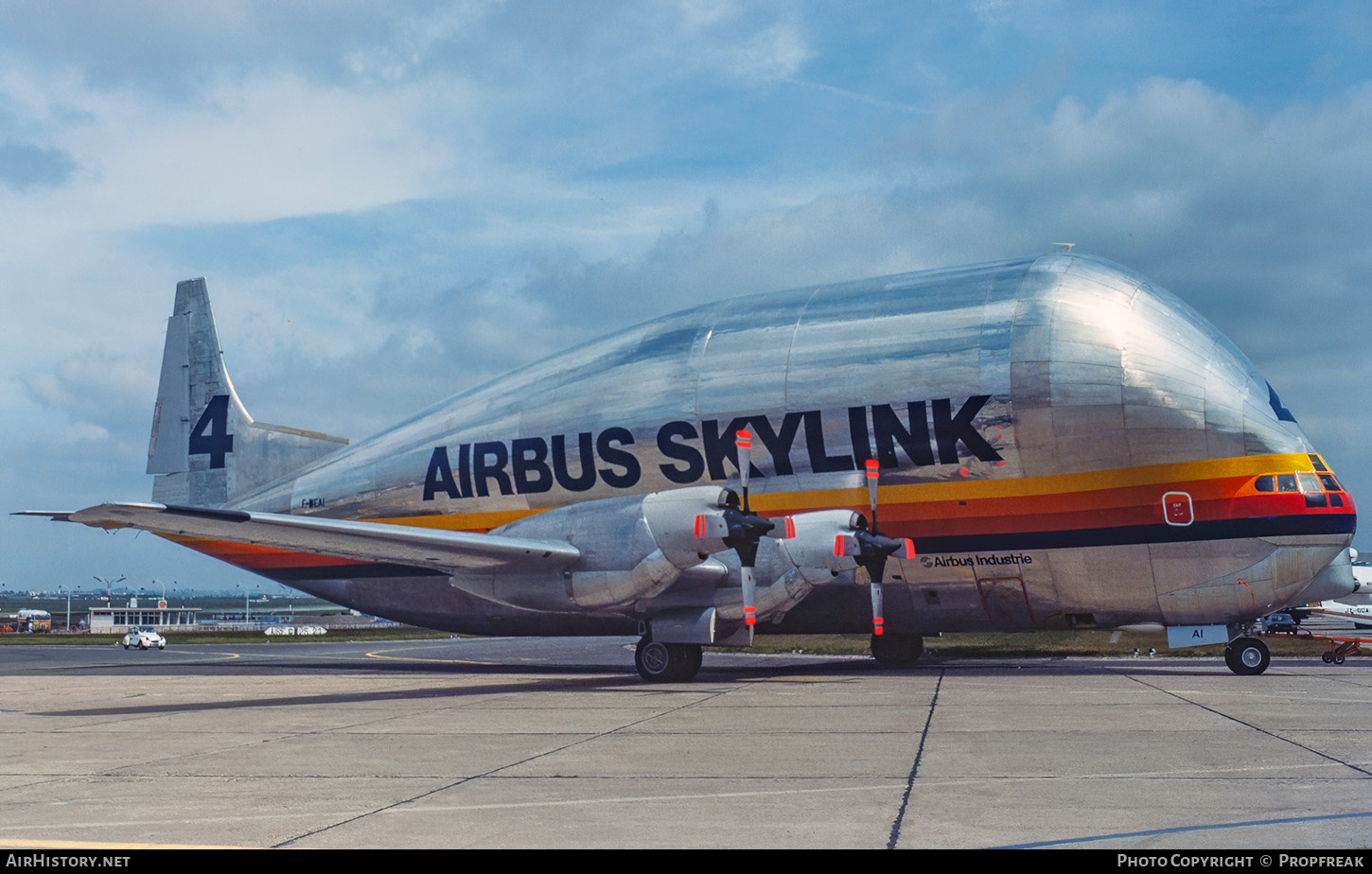 Aircraft Photo of F-WEAI | Aero Spacelines 377SGT Super Guppy Turbine | Airbus Skylink | AirHistory.net #673873